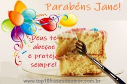 Parabéns Jane! Parabéns Jane!