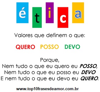 Ética e Bons costumes