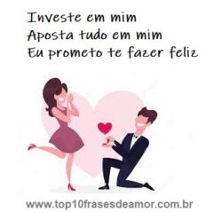 Eu prometo te fazer feliz