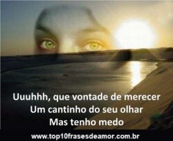 Um cantinho do seu olhar