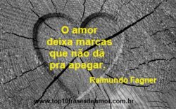 O amor deixa marcas