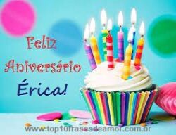 Feliz Aniversário Érica!