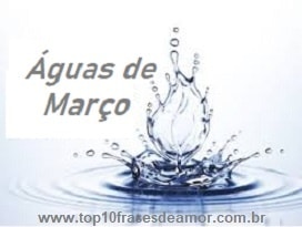 Águas de Março