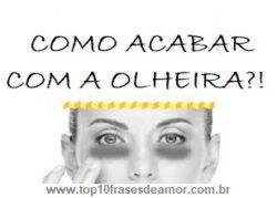 Compressa para olheiras