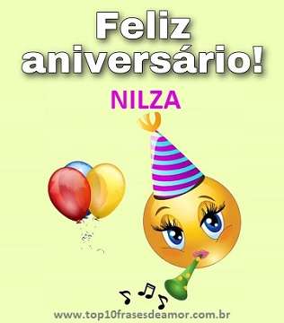 Feliz Aniversário Nilza!