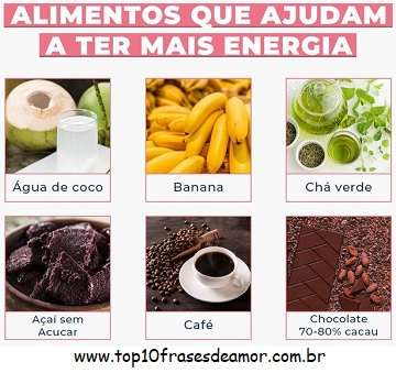 Energia para o dia todo