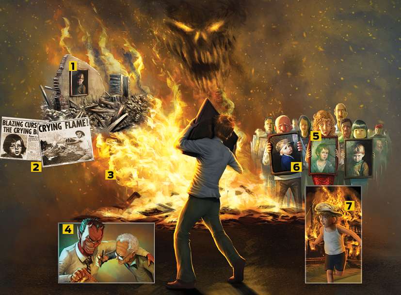 Maldição ou lenda urbana? Quadros amaldiçoados