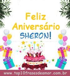 Feliz Aniversário Sheron!
