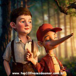 O melhor amigo do Pinóquio O melhor amigo do Pinóquio