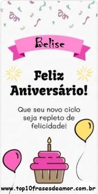 Parabéns Belise!