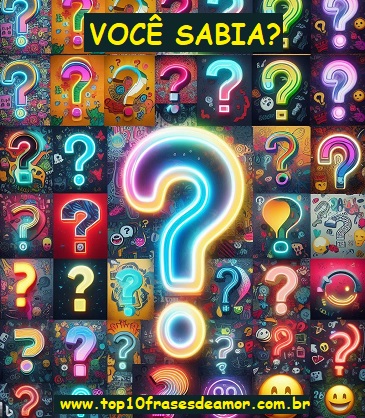 Você sabia?