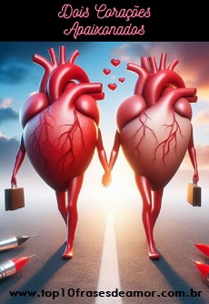 Dois corações apaixonados