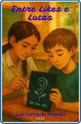 Entre Likes e Lutas Capa do livro ENTRE LIKES E LUTAS, publicado na amazon