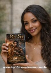 Bastidores de Reis No artigo Bastidores de Reis você tem: "Capa do livro Reis: O Herdeiro Perdido, de Luiz Carlos de Almeida, mostrando personagens em trajes de fantasia e um guerreiro com espada em destaque, transmitindo atmosfera épica e dramática."